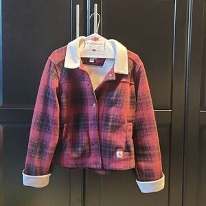 Carhartt sherpa lined jacket